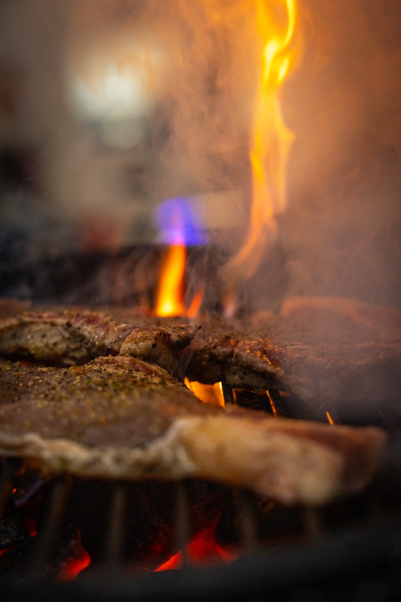 Cuisson au feu de bois